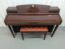 Load image into Gallery viewer, Yamaha Clavinova CLP-280 in Polished Mahogany with matching stool stock nr 26043
