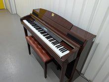 Load image into Gallery viewer, Yamaha Clavinova CLP-280 in Polished Mahogany with matching stool stock nr 26043
