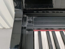 Load image into Gallery viewer, Roland HP-3e Digital Piano and stool in glossy black polished ebony Stock #26045

