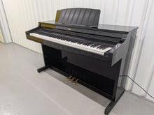 Load image into Gallery viewer, Roland HP-3e Digital Piano and stool in glossy black polished ebony Stock #26045
