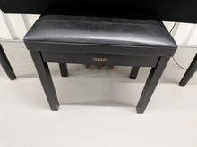 Load image into Gallery viewer, Yamaha Clavinova CVP-109PE Digital Piano and stool in glossy polished black stock #26049
