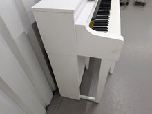 Load image into Gallery viewer, Yamaha Clavinova CSP-170 Digital Smart Piano satin white + stool stock # 26058
