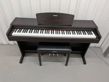 Load image into Gallery viewer, Yamaha Arius YDP-131 Digital Piano and stool in rosewood finish stock nr 26065
