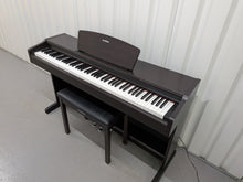 Load image into Gallery viewer, Yamaha Arius YDP-131 Digital Piano and stool in rosewood finish stock nr 26065
