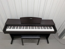Load image into Gallery viewer, Yamaha Arius YDP-131 Digital Piano and stool in rosewood finish stock nr 26065
