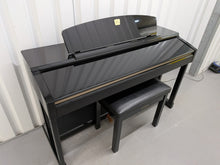 Load image into Gallery viewer, Yamaha Clavinova CLP-170PE Digital Piano glossy black polished ebony stock #26071
