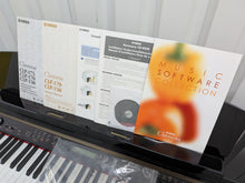 Load image into Gallery viewer, Yamaha Clavinova CLP-170PE Digital Piano glossy black polished ebony stock #26071
