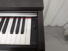 Load image into Gallery viewer, Yamaha Arius YDP-141 digital piano and stool in dark rosewood finish stock #26078
