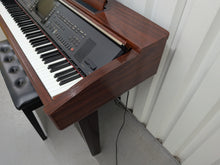 Load image into Gallery viewer, YAMAHA CLAVINOVA CVP-307 DIGITAL PIANO ARRANGER IN MAHOGANY STOCK #26068
