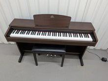 Load image into Gallery viewer, Yamaha Arius YDP-140 digital piano and stool dark rosewood finish stock # 26072
