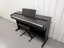 Load image into Gallery viewer, Yamaha Arius YDP-142 Digital Piano and stool in dark rosewood stock #26076
