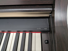 Load image into Gallery viewer, YAMAHA CLAVINOVA CLP-370 DIGITAL PIANO + STOOL IN dark rosewood stock nr 26083
