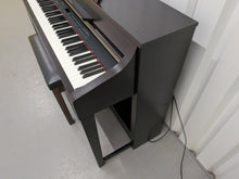 Load image into Gallery viewer, YAMAHA CLAVINOVA CLP-370 DIGITAL PIANO + STOOL IN dark rosewood stock nr 26083
