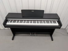 Load image into Gallery viewer, Yamaha Arius YDP-142 Digital Piano in satin black stock #26081
