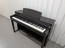 Load image into Gallery viewer, Yamaha Clavinova CLP-470 in dark rosewood with wooden keys action + stool #26088
