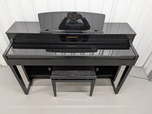 Load image into Gallery viewer, Yamaha Clavinova CLP-470 digital piano polished ebony glossy black stock #26087
