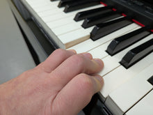 Load image into Gallery viewer, Yamaha Clavinova CLP-470 digital piano polished ebony glossy black stock #26087
