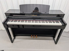 Load image into Gallery viewer, Yamaha Clavinova CLP-470 digital piano polished ebony glossy black stock #26087
