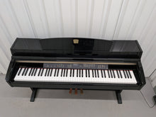 Load image into Gallery viewer, Yamaha Clavinova CLP-230PE piano +stool polished ebony glossy black stock # 26089
