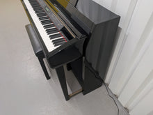 Load image into Gallery viewer, Yamaha Clavinova CLP-280 in Polished glossy black + matching stool stock # 26097
