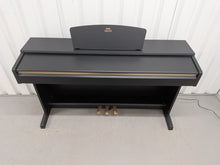 Load image into Gallery viewer, Yamaha Arius YDP-161 Digital Piano satin black clavinova keyboard stock #26098
