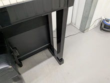 Load image into Gallery viewer, Roland HP508 digital piano and stool in polished glossy black stock number 26096
