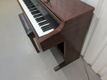Load image into Gallery viewer, Yamaha Clavinova CLP-860 Digital Piano and stool in mahogany stock # 26106
