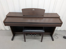 Load image into Gallery viewer, Yamaha Arius YDP-140 digital piano and stool dark rosewood finish stock # 26107
