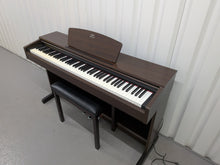 Load image into Gallery viewer, Yamaha Arius YDP-140 digital piano and stool dark rosewood finish stock # 26107
