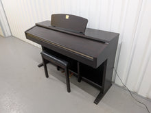 Load image into Gallery viewer, Yamaha Clavinova CLP-120 Digital Piano and stool in dark rosewood stock #26113
