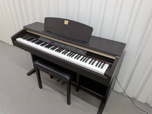 Load image into Gallery viewer, Yamaha Clavinova CLP-120 Digital Piano and stool in dark rosewood stock #26113
