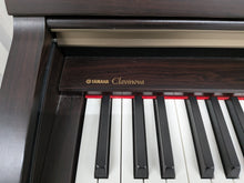Load image into Gallery viewer, Yamaha Clavinova CLP-120 Digital Piano and stool in dark rosewood stock #26113
