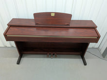 Load image into Gallery viewer, Yamaha Clavinova CLP-320 Digital Piano and stool in mahogany stock #26104
