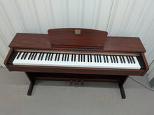 Load image into Gallery viewer, Yamaha Clavinova CLP-320 Digital Piano and stool in mahogany stock #26104
