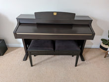 Load image into Gallery viewer, Yamaha Clavinova CLP-330 Digital Piano and stool in dark rosewood stock #26114
