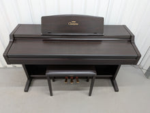 Load image into Gallery viewer, Yamaha Clavinova CLP-840 Digital Piano and stool in rosewood stock # 26122
