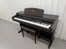 Load image into Gallery viewer, Yamaha Clavinova CLP-840 Digital Piano and stool in rosewood stock # 26122
