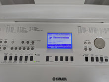 Load image into Gallery viewer, Yamaha DGX-650 in white 88 Key Weighted Keys Portable Grand piano stock # 26118
