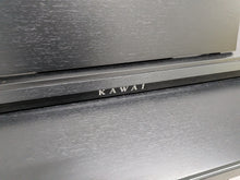 Load image into Gallery viewer, Kawai KDP110 digital piano and stool in satin black stock #26116
