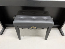 Load image into Gallery viewer, Kawai KDP110 digital piano and stool in satin black stock #26116
