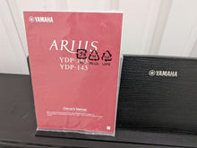 Load image into Gallery viewer, Yamaha Arius YDP-143 Digital Piano and stool in satin black finish stock #26110
