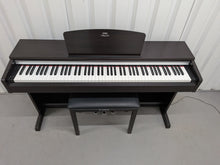 Load image into Gallery viewer, Yamaha Arius YDP-135 digital piano and stool in rosewood stock # 26120
