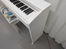 Load image into Gallery viewer, Casio Privia PX-770 Slim Digital Piano and stool satin white stock number 26121
