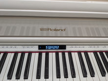 Load image into Gallery viewer, Roland GP607 Digital Baby Grand Piano in White – Excellent Condition #26128
