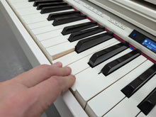 Load image into Gallery viewer, Roland GP607 Digital Baby Grand Piano in White – Excellent Condition #26128
