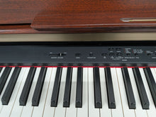 Load image into Gallery viewer, YAMAHA CLAVINOVA CLP-370M DIGITAL PIANO + STOOL IN MAHOGANY stock nr 26125
