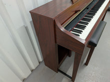 Load image into Gallery viewer, YAMAHA CLAVINOVA CLP-370M DIGITAL PIANO + STOOL IN MAHOGANY stock nr 26125
