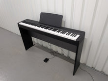 Load image into Gallery viewer, Yamaha P145 Digital Piano and full wooden stand, Black  stock #26129
