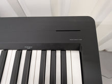Load image into Gallery viewer, Yamaha P145 Digital Piano and full wooden stand, Black  stock #26129
