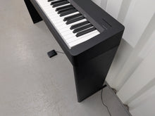 Load image into Gallery viewer, Yamaha P145 Digital Piano and full wooden stand, Black  stock #26129
